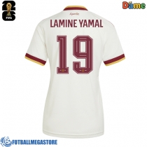 Fotballdrakt Dame Spania Lamine Yamal #19 Bortedrakt VM 2026 Kortermet